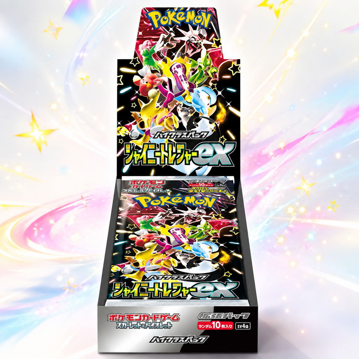 Japanese Pokémon Shiny Treasure ex booster box